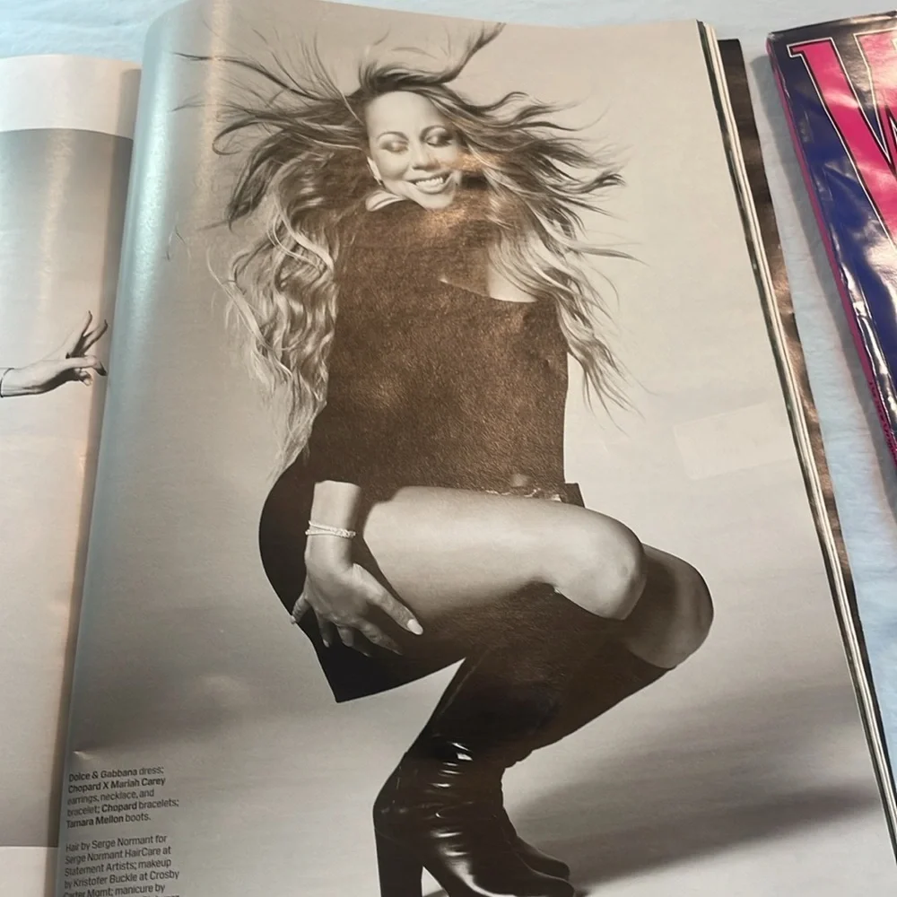 W Magazines 1 features Mariah Carey and 1 features Kendrick Lamar Fashion